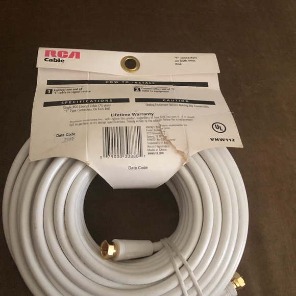 4-sale RCA 50 ft. Coaxial Cable - 617 $15 or $12 w/offer - Picture 4 of 4